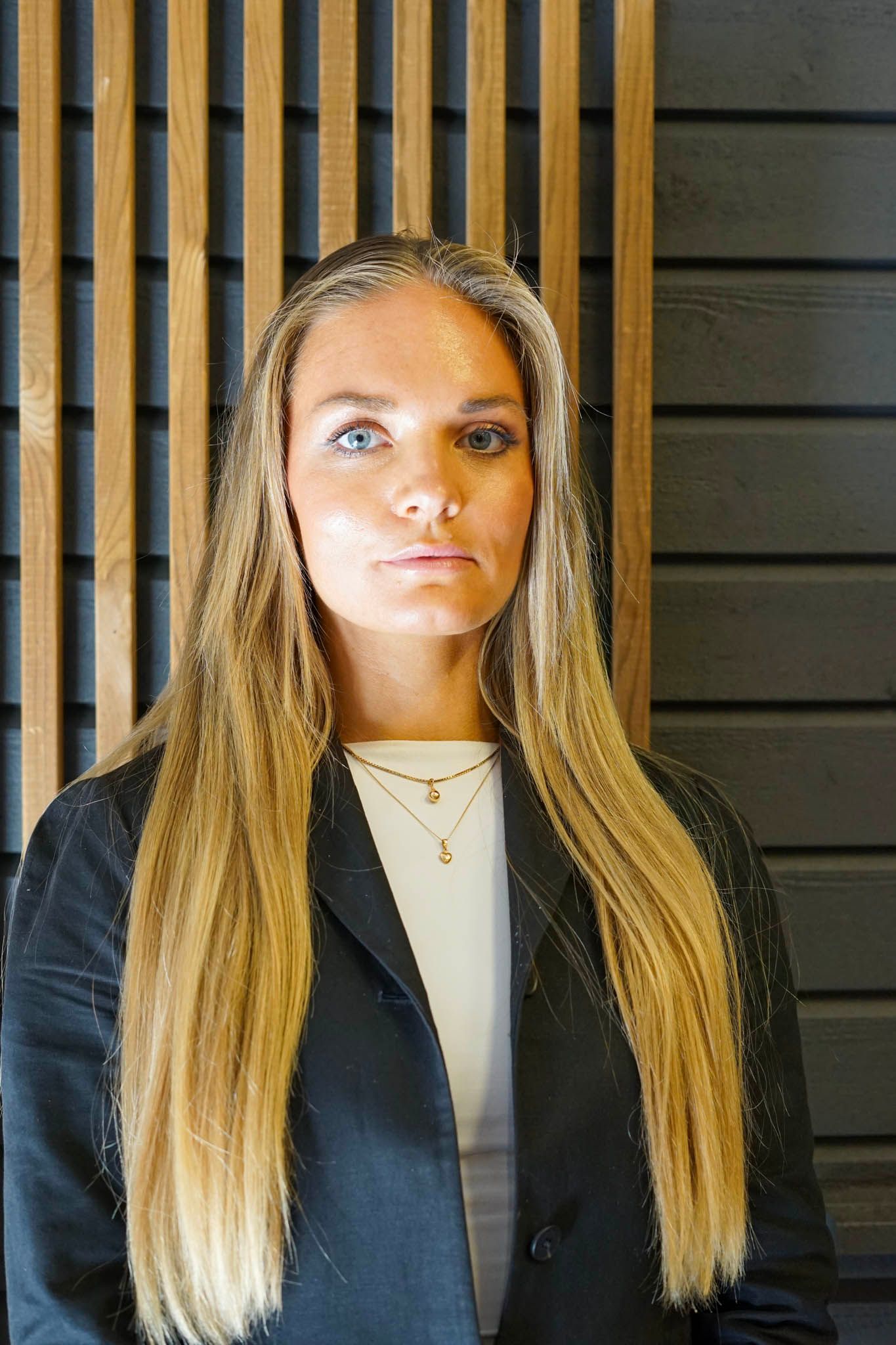 Porträtt av Annie Andersson, ekonomi på G-Bygg